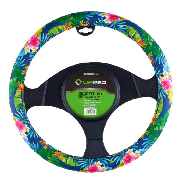 Steering Wheel Cover with Tropical Design